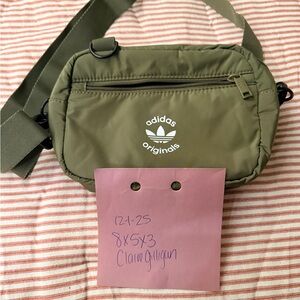 Adidas Olive Green Crossbody Bag